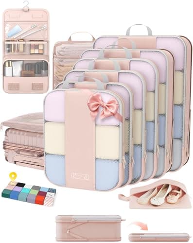 OlarHike 10-Set Compression Packing Cubes