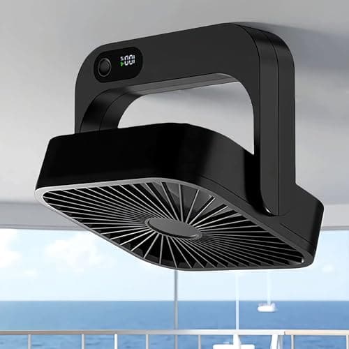 GIIKNEW Rechargeable Magnetic Cruise Fan