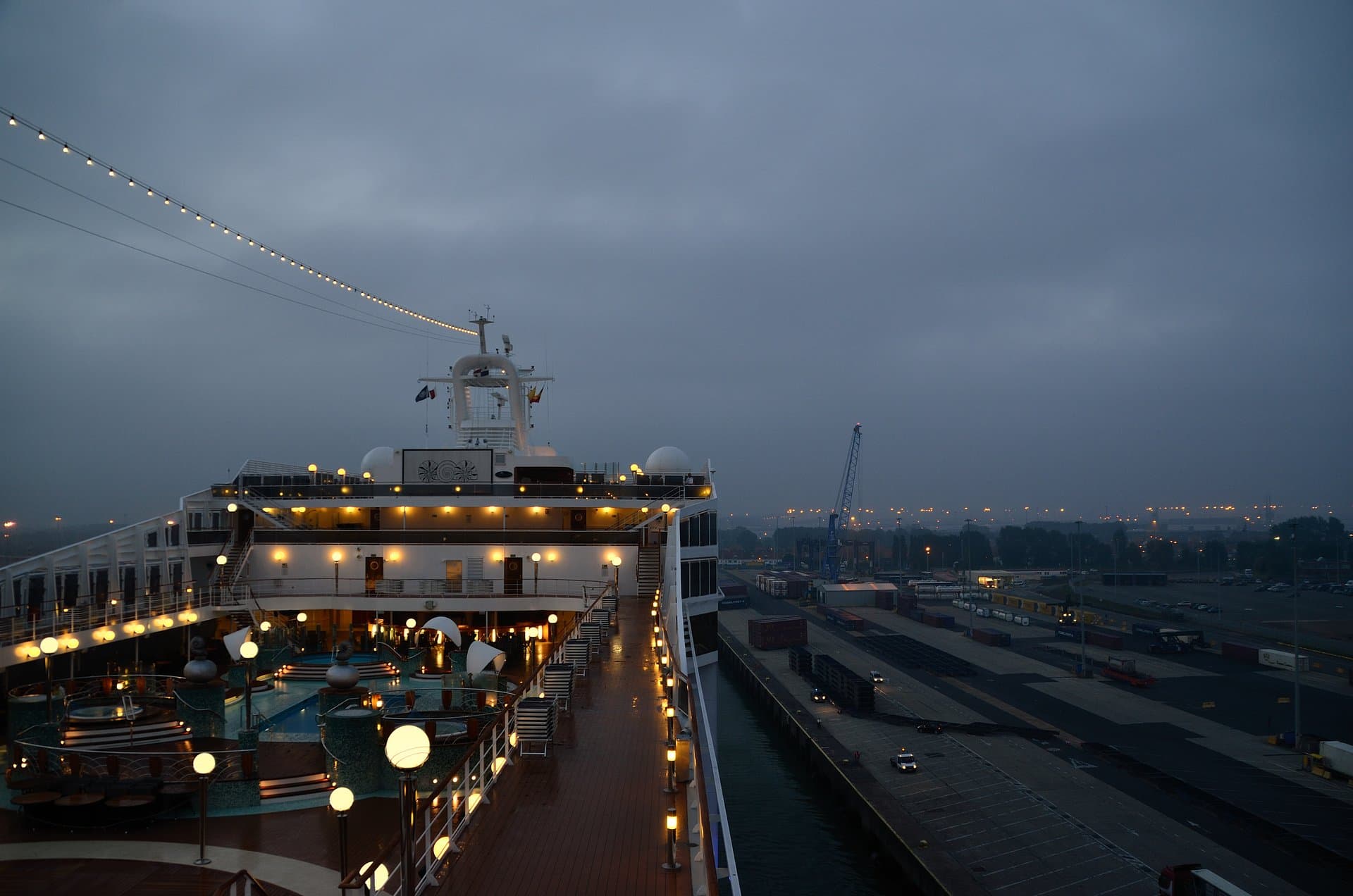 cruise ship view