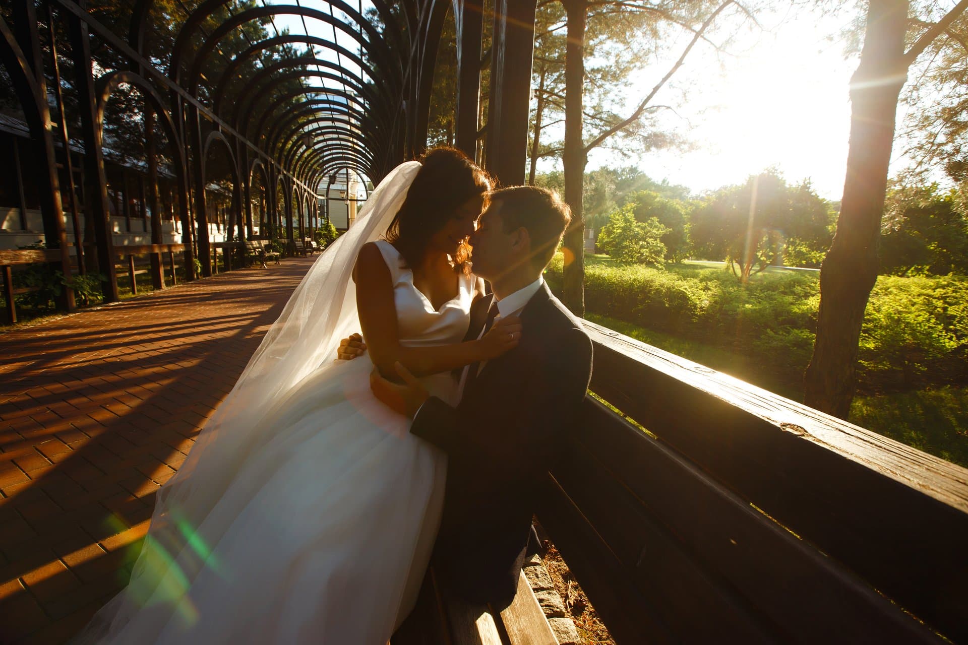Happy moments of interracial couples on a yacht The couple had their honeymoon at one of Asia's