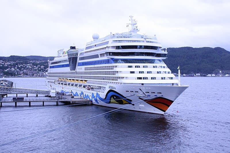 AIDAblu cruise ship