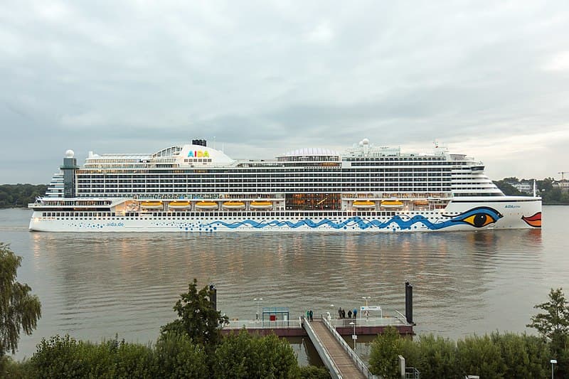 AIDAprima cruise ship
