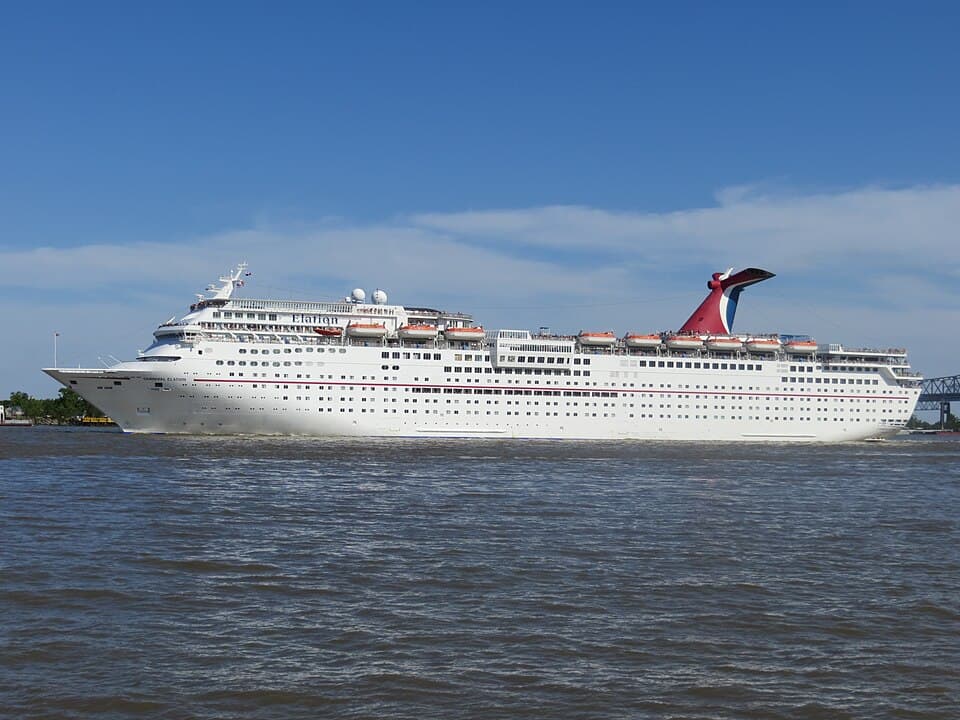 Carnival Elation sailing from Jacksonville, Florida