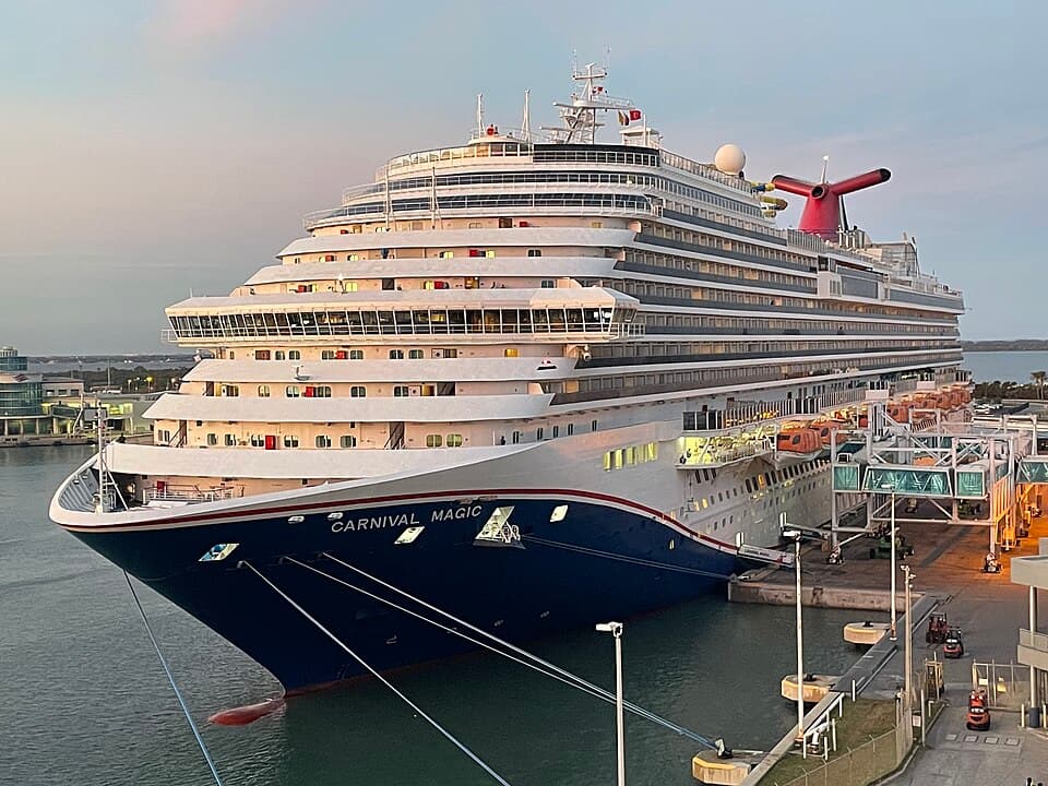 Carnival Magic sailing from Miami, Florida