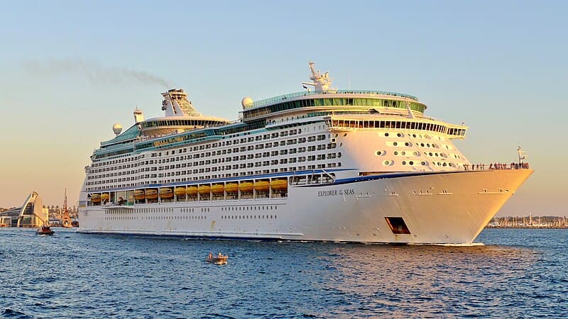 Explorer of the Seas sailing from Ravenna, Italy