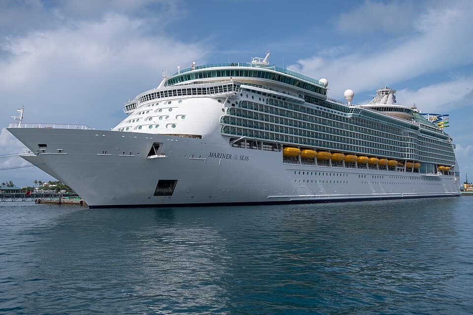 Mariner of the Seas sailing from Galveston, Texas