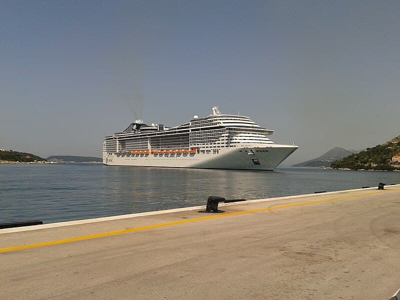 MSC Divina sailing from Naples, Italy