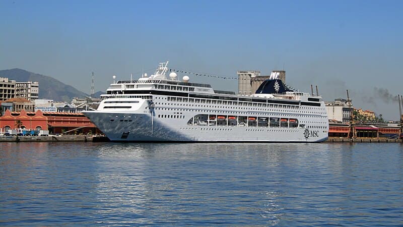 MSC Lirica cruise ship