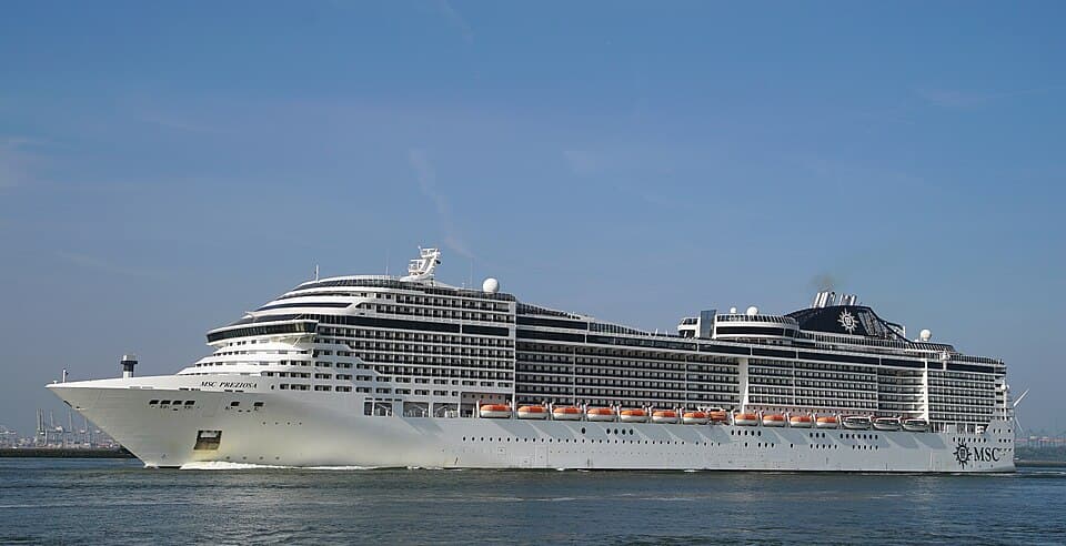 MSC Preziosa cruise ship