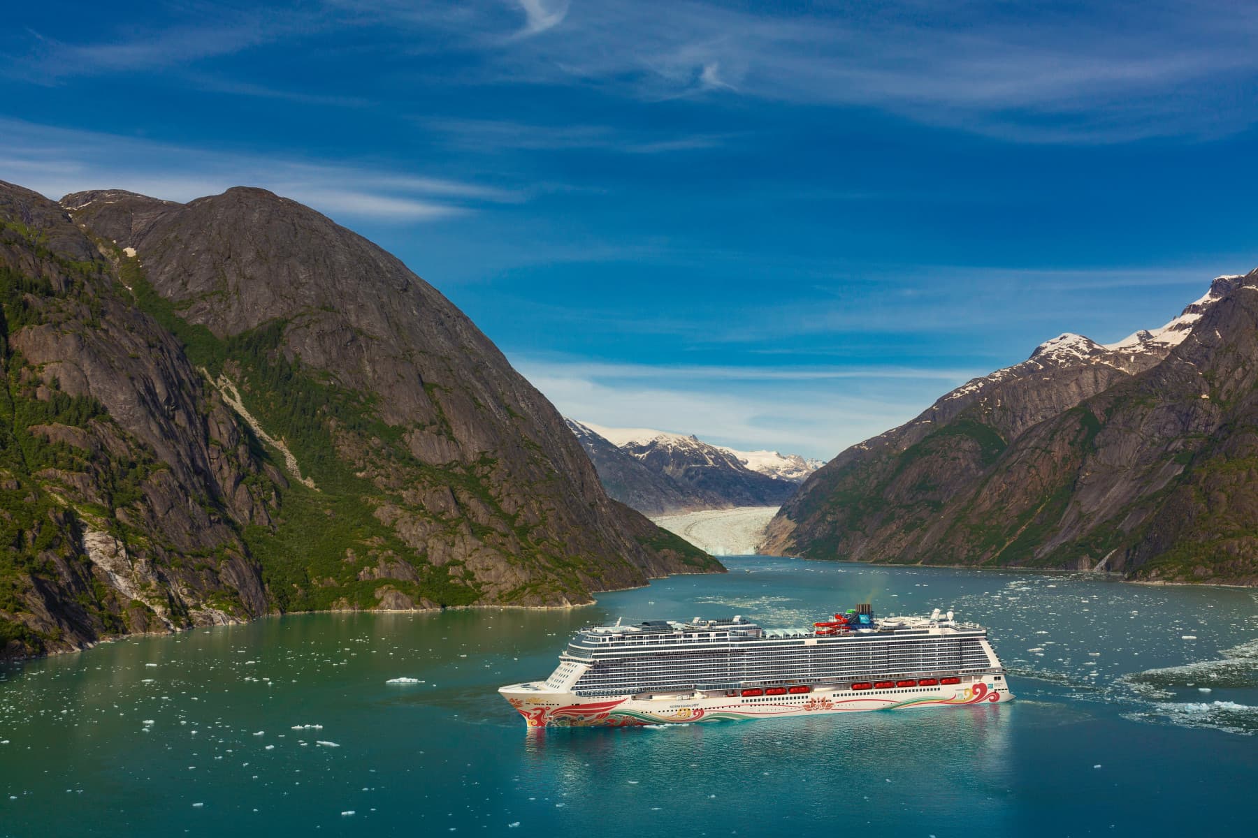 Norwegian Joy sailing from Seattle, Washington