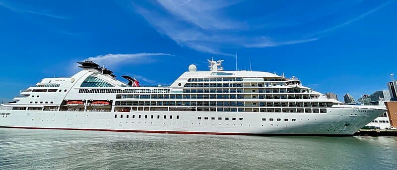 Seabourn Quest sailing from Dubrovnik, Croatia