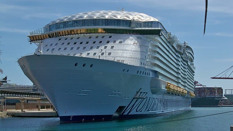 Wonder of the Seas sailing from Miami, Florida