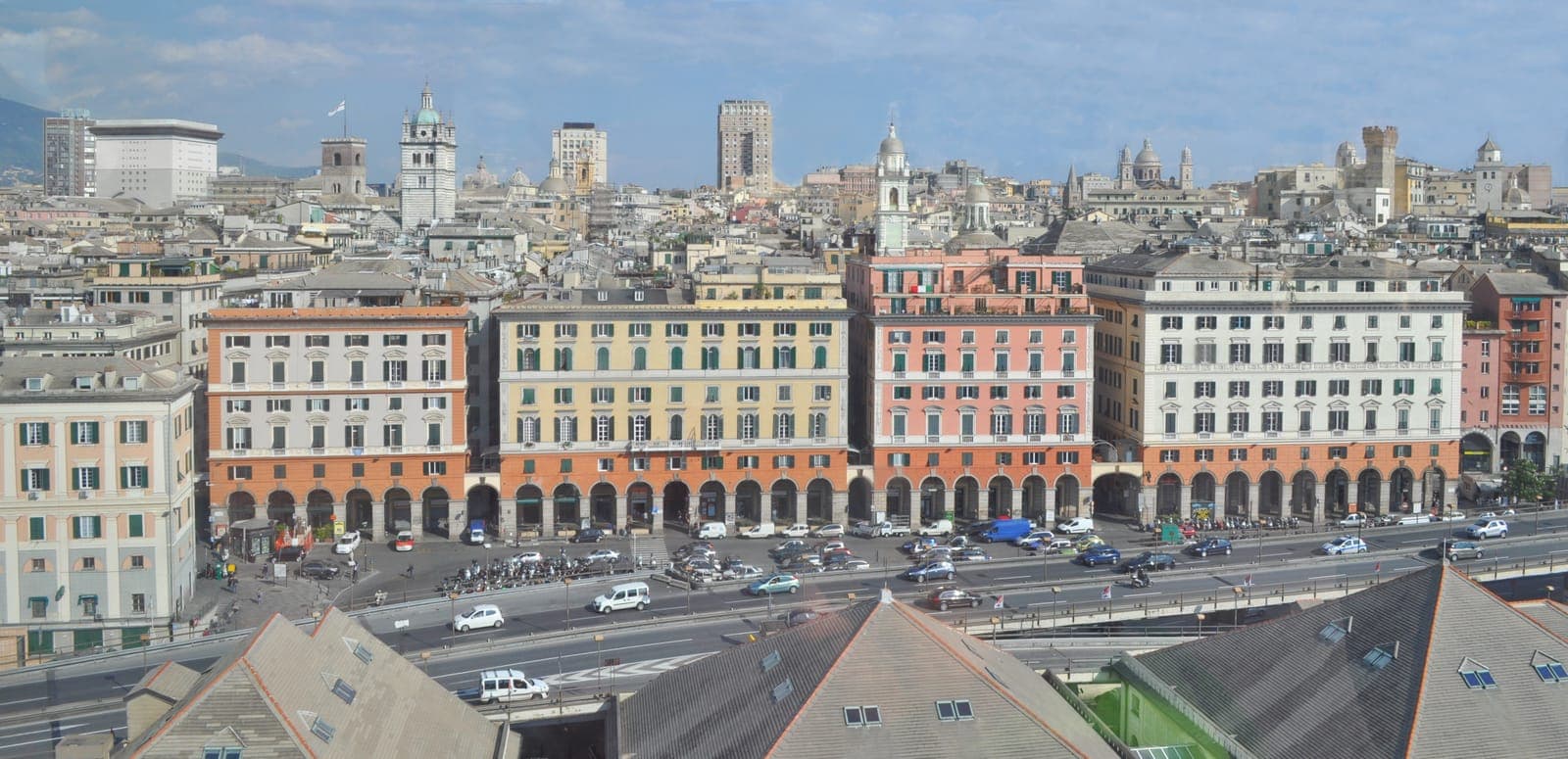 Genoa cruise port, Mediterranean
