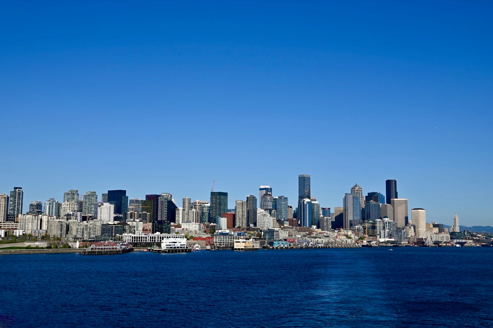Seattle cruise port, Alaska