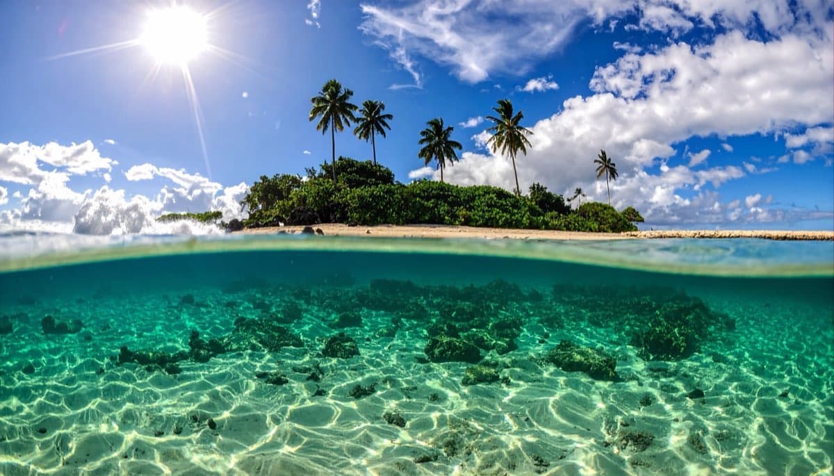 Star Breeze sailing from Papeete, Tahiti, French Polynesia