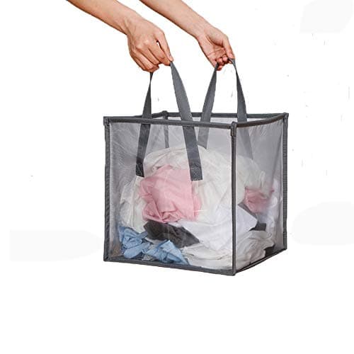 Collapsible Pop-Up Laundry Hamper with Handles