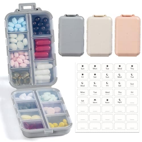 LANDNEOO 14-Grid Pill Organizer