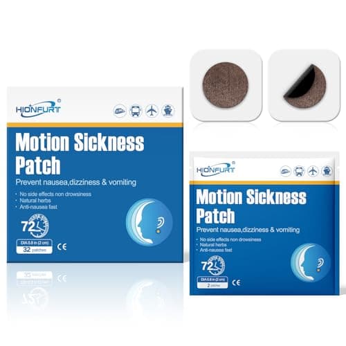 32-Count Motion Sickness Patches 72hr