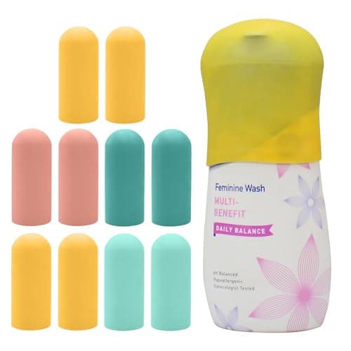 Silicone Travel Bottle Covers 6-Pack