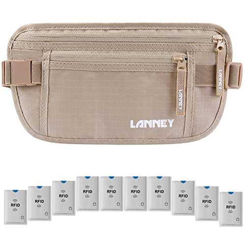 Slim Hidden Travel Money Belt