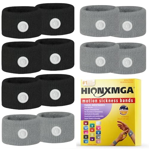6-Pack Motion Sickness Bands