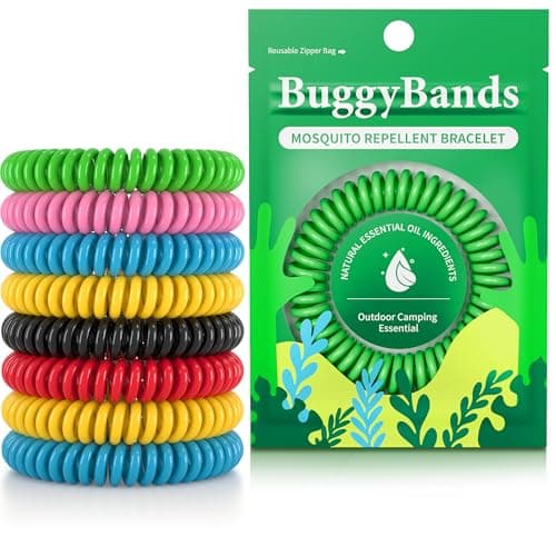 12-Pack Mosquito Repellent Bracelets