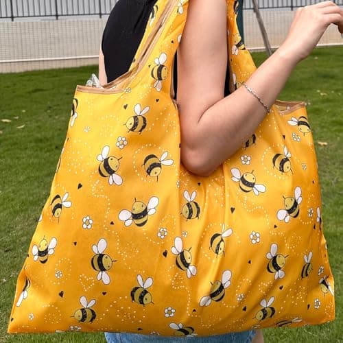 Foldable Reusable Shopping Tote
