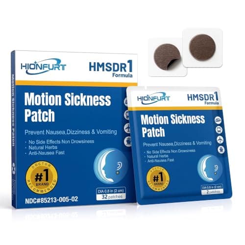32-Count Motion Sickness Patches 72hr