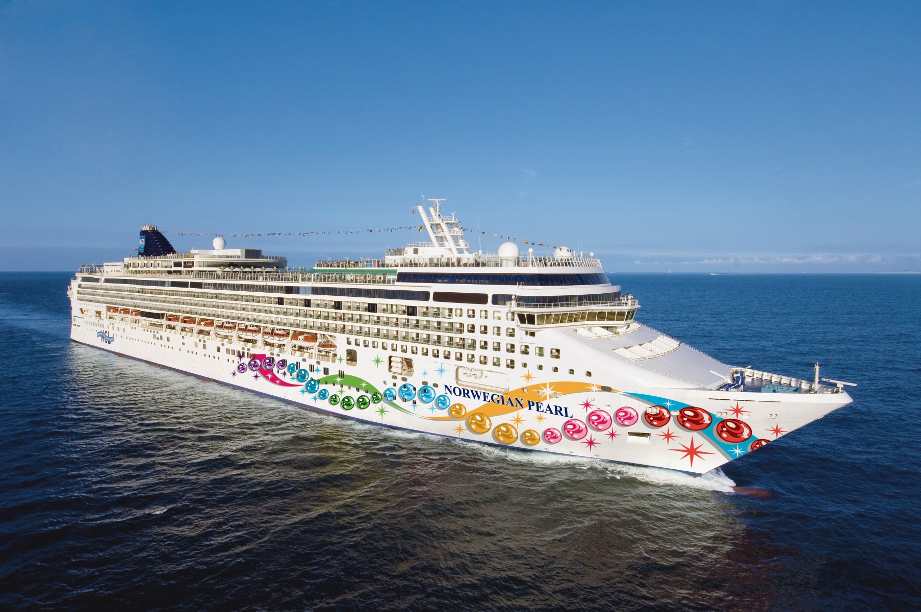 Norwegian Pearl — Norwegian Pearl - Aerial